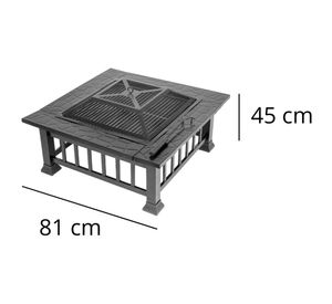 Fogón brasero parrilla cooler Air.31 negro