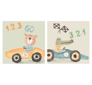 Canvas 28x28 cm 2 piezas 2D-D1