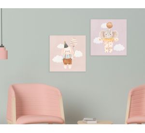 Canvas 28x28 cm 2 piezas 2D-D2