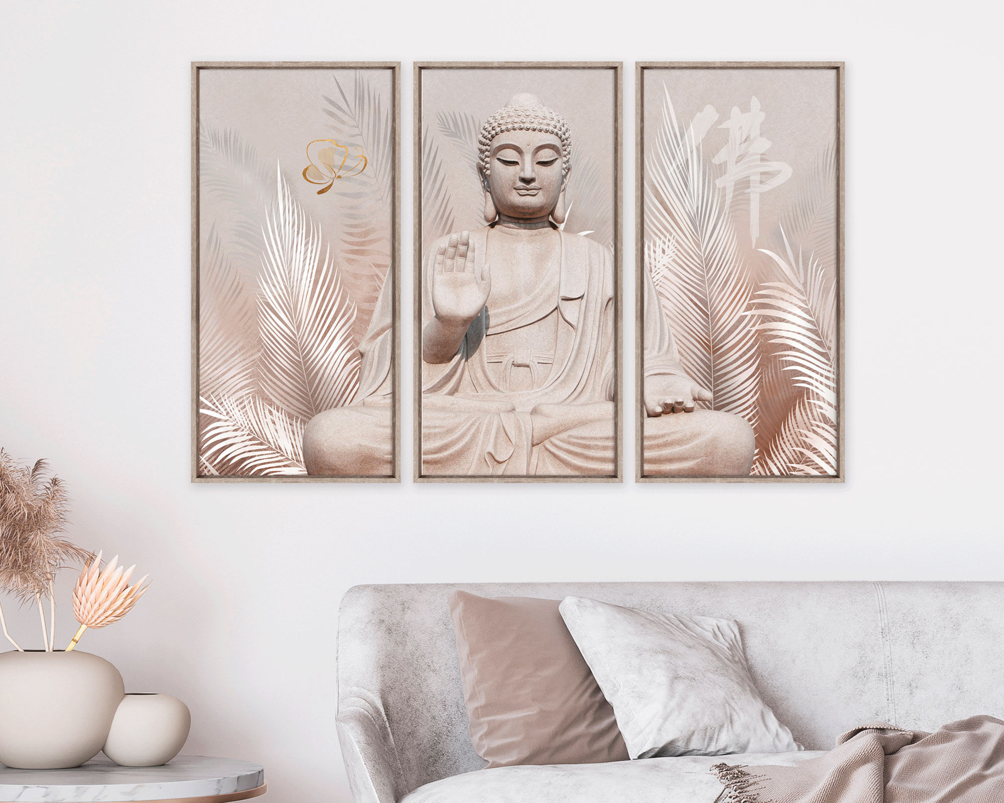 Devlarge Buddha Brand OOPARTS キャンバスアート Canvas Buda 80x38 cm 3 piezas | Easy.cl