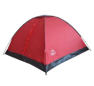 Carpa Galápagos rojo 150x240x240 cm 6 personas