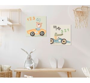 Canvas 28x28 cm 2 piezas 2D-D1