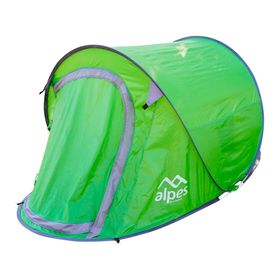 Carpa Pop Up Tayrona verde 95x120x210 cm 2 personas