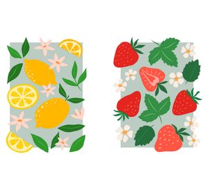 Canvas 40x30 cm 2 piezas 2D-D2