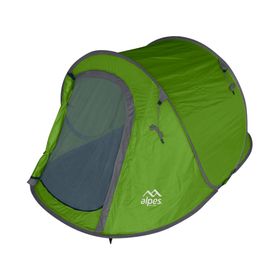 Carpa Pop Up Tayrona verde 95x120x210 cm 2 personas