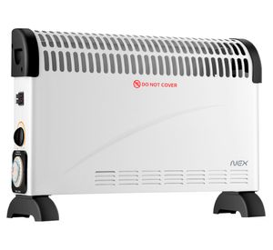 Convector eléctrico EC2000T 1800W blanco