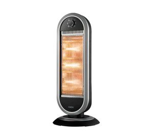 Estufa halógena CRB1300 1100W negro/gris