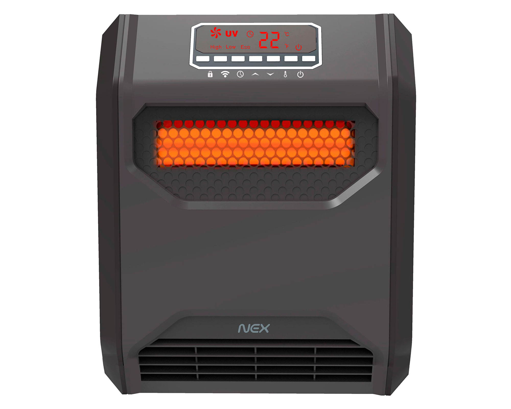 Nex Estufa infrarroja PFH3E1 1500W negro