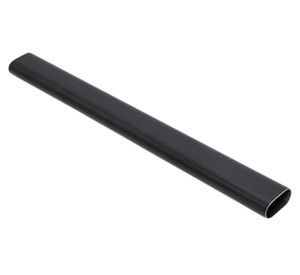 Barra clóset ovalada negro 300 cm