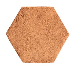 Adoquín Hexagonal arcilla 25x22x2.7 cm