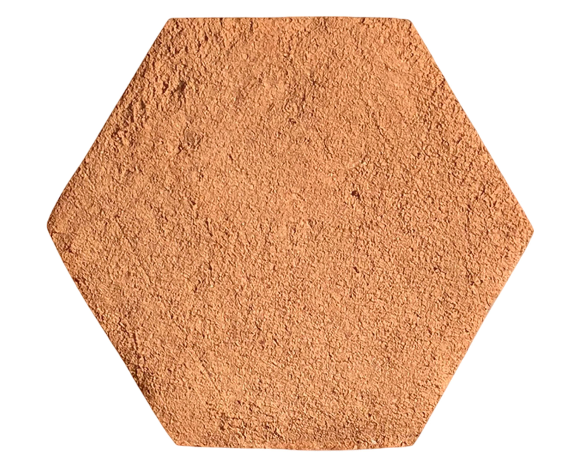 Adoquín Hexagonal arcilla 25x22x2.7 cm