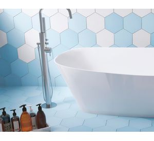 Gres porcelanato Hexagon light blue 20x23 cm 1 m2