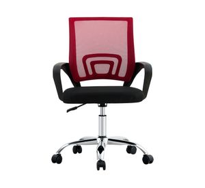 Silla ejecutiva Nueva York malla rojo