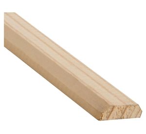 Moldura cubrejunta pino CJ13 9x30 mm 3 m