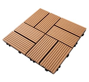 Deck modular Colbun teka 30x30 cm 0.9 m2