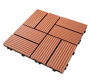 Deck modular Colbun secoya 30x30 cm 0.9 m2