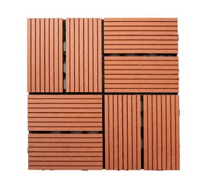 Deck modular Colbun secoya 30x30 cm 0.9 m2