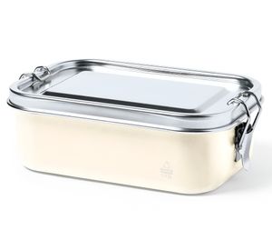 Hermético acero inox 750 ml beige