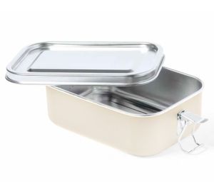 Hermético acero inox 750 ml beige