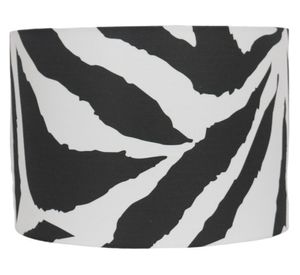 Pantalla para lámpara mesa Print zebra