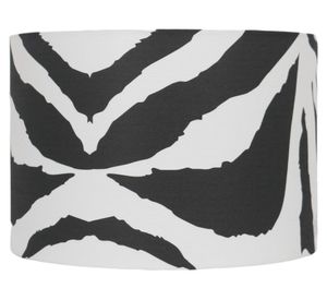 Pantalla para lámpara mesa Print zebra