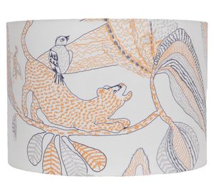 Pantalla para lámpara mesa Toile de jouy