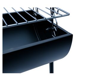 Parrilla carbón Basic negro