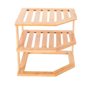 Rack organizador platos esquinero