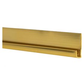 Perfil J 1x250 cm dorado