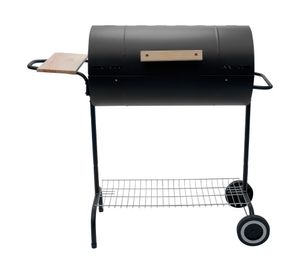 Parrilla carbón Medio tambor con tapa