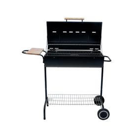Parrilla carbón Medio tambor con tapa