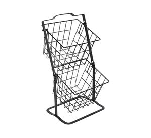 Carro organizador 2 Niveles negro