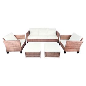 Juego living terraza Emilia 7 personas