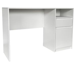 Escritorio Apollo blanco 1 cajón 1 puerta