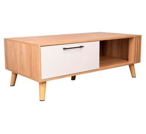 Mesa de centro Vance rectangular capri y fresno europeo