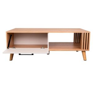 Mesa de centro Vance rectangular capri y fresno europeo