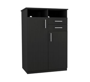 Clóset 2 puertas Eco wengué 122.2x83x52.8 cm