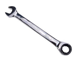 Llave combinada con trinquete 3/4'' cromo