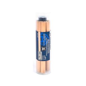 Juego 10 lápices carpintería + afilador