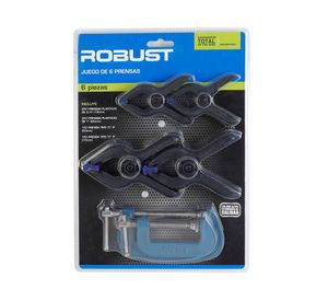 Juego prensas 6 Piezas