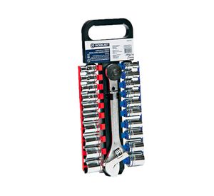 Juego bocallave/dados 21 Piezas