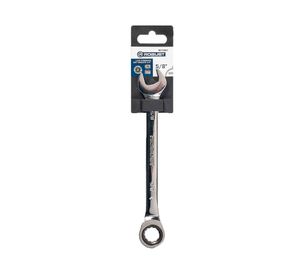 Llave combinada con trinquete 5/8'' cromo