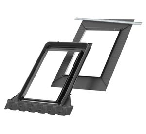 Cerco para techo ondulado EDW MK04 1000 aluminio 78x98 cm + BFX