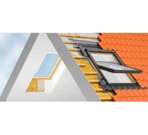 Cerco para techo ondulado EDW MK04 1000 aluminio 78x98 cm + BFX