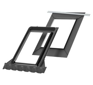 Cerco para techo ondulado EDW CK02 1000 aluminio 55x78 cm + BFX