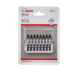 Set 8 puntas Impact Control PH2 50 mm