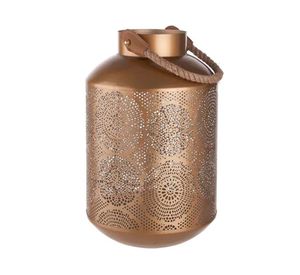 Portavela metal Indi 35x22 cm