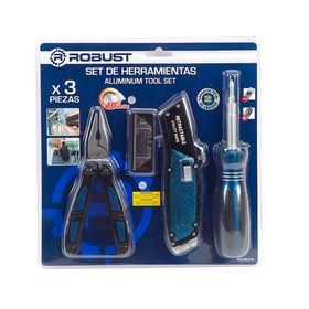 Juego herramientas 3 piezas