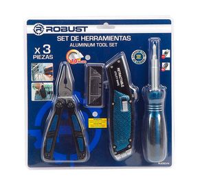 Juego herramientas 3 piezas