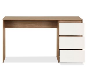 Escritorio bicolor 3 cajones